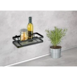 Wenko Universalregal Gala 6 Cm X 25 Cm X 12 Cm Schwarz 9 Wenko Universalregal Gala 6 Cm X 25 Cm X 12 Cm Schwarz -KüchenTraum 534980 1068 04