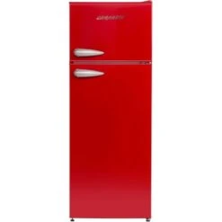 Respekta Kühl-Gefrierkombination KS144 Vintage VC Rot -KüchenTraum 571958 4384 KS144VRA 02