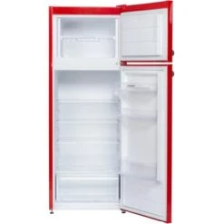 Respekta Kühl-Gefrierkombination KS144 Vintage VC Rot -KüchenTraum 571958 4384 KS144VRA 03