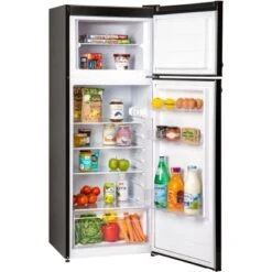 Respekta Kühl-Gefrierkombination KS144 Vintage VC Schwarz -KüchenTraum 572003 4384 KS144VSA 04