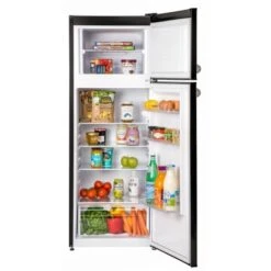 Respekta Kühl-Gefrierkombination KS144 Vintage VC Schwarz -KüchenTraum 572003 4384 KS144VSA 05