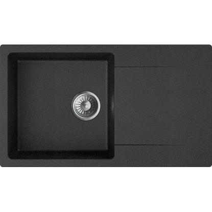 Miló Einbauspüle Granitverbundstoff Pukka 76 Graphit-Grau 3 Miló Einbauspüle Granitverbundstoff Pukka 76 Graphit-Grau