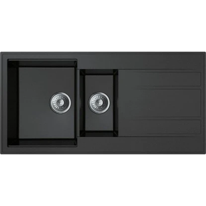 Miló Einbauspüle Granitverbundstoff Luxuria 100 Graphit 3 Miló Einbauspüle Granitverbundstoff Luxuria 100 Graphit