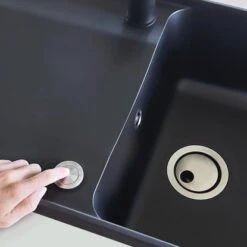 Miló Einbauspüle Granitverbundstoff Piu 78 Schwarz 9 Miló Einbauspüle Granitverbundstoff Piu 78 Schwarz -KüchenTraum 5903140018131 40