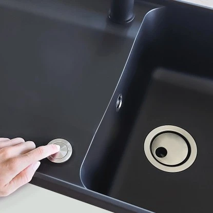 Miló Einbauspüle Granitverbundstoff Piu 78 Schwarz 6 Miló Einbauspüle Granitverbundstoff Piu 78 Schwarz – Bild 4