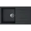 Miló Einbauspüle Granitverbundstoff Luxuria 86 Schwarz -KüchenTraum 5903140018230 10