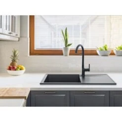 Miló Einbauspüle Granitverbundstoff Palladio 86 Graphit 7 Miló Einbauspüle Granitverbundstoff Palladio 86 Graphit -KüchenTraum 5903140018360 30