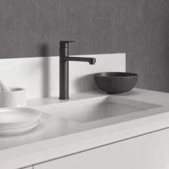 Ideal Standard Küchenarmatur Cerafine O Hoher Auslauf Silk Black -KüchenTraum 611232 3049 5