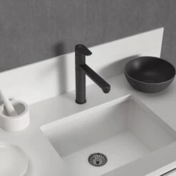 Ideal Standard Küchenarmatur Cerafine O Hoher Auslauf Silk Black -KüchenTraum 611232 3049 6