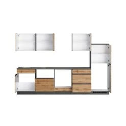 Held Möbel Küchenzeile Turin 300 Cm Wotaneiche-Graphit Ohne E-Geräte 23 Held Möbel Küchenzeile Turin 300 Cm Wotaneiche-Graphit Ohne E-Geräte -KüchenTraum 62529 11016600 1104.6310 2