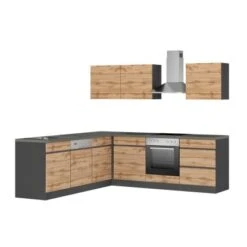 Held Möbel Winkelküche Turin 240 X 240 Cm Wotaneiche-Graphit Mit E-Geräten 23 Held Möbel Winkelküche Turin 240 X 240 Cm Wotaneiche-Graphit Mit E-Geräten -KüchenTraum 63543 11016600 1113.6310 1