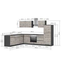 Held Möbel Winkelküche Turin 240 X 300 Cm Graphit-Wotaneiche Mit E-Geräten 25 Held Möbel Winkelküche Turin 240 X 300 Cm Graphit-Wotaneiche Mit E-Geräten -KüchenTraum 64160 11016600 1115.6311 5