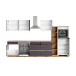 Held Möbel Küchenzeile Turin 330 Cm Graphit-Wotaneiche Mit E-Geräten 25 Held Möbel Küchenzeile Turin 330 Cm Graphit-Wotaneiche Mit E-Geräten -KüchenTraum 64814 11016600 1122.6311 2
