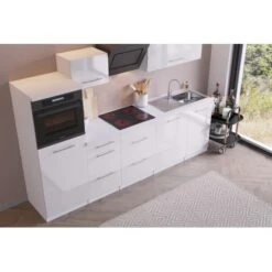 Respekta Premium Küchenzeile RP280HWW42060BS 280 Cm Hochglanz Weiß 20 Respekta Premium Küchenzeile RP280HWW42060BS 280 Cm Hochglanz Weiß -KüchenTraum 652277 4384 03