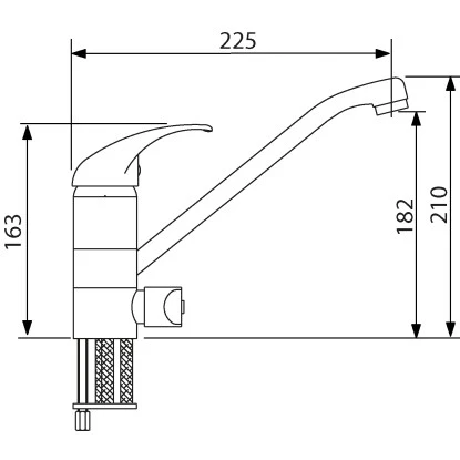 Sanitop-Wingenroth Küchenarmatur Concordia Geräteanschluss Niederdruck 4 Sanitop-Wingenroth Küchenarmatur Concordia Geräteanschluss Niederdruck – Bild 2