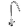 Sanitop-Wingenroth Zweigriff-Küchenarmatur Styl Niederdruck Chrom -KüchenTraum 654179 picture 1