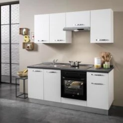 Marinelli Cucine Küchenzeile Lucia 195 Cm Lärche - Weiß -KüchenTraum 657 LUCIA195LAERCHEWEISS 3