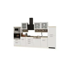 Held Möbel Küchenzeile Mailand 340 Cm Weiß Hochglanz-Weiß Matt Mit E-Geräten 22 Held Möbel Küchenzeile Mailand 340 Cm Weiß Hochglanz-Weiß Matt Mit E-Geräten -KüchenTraum 6629 11016600 588.1.6210 1