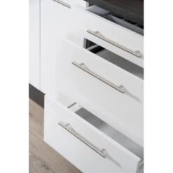 Respekta Premium Winkelküche RP290WWC 290 X 200 Cm Weiß Hochglanz-Weiß -KüchenTraum 6694 RP290WWC Kchenzeile 9
