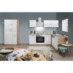 Respekta Winkelküche KBL310ESWS 310 Cm Weiß-Eiche Sonoma Sägerau Nachbildung 25 Respekta Winkelküche KBL310ESWS 310 Cm Weiß-Eiche Sonoma Sägerau Nachbildung -KüchenTraum 6862304 KBL310ESWSC 01