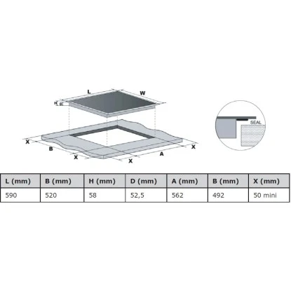 Respekta Premium Küchenzeile GLRP280HESWOES Grifflos 280 Cm Weiß Eiche Säger. NB 20 Respekta Premium Küchenzeile GLRP280HESWOES Grifflos 280 Cm Weiß Eiche Säger. NB – Bild 18