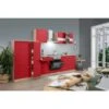 Respekta Küchenzeile Ohne E-Geräte 300 Cm Rot-Eiche Sägerau -KüchenTraum 7053366 4384 LBKB300ESR 02