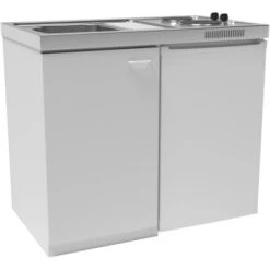 Respekta Miniküche Pantry 100S 100 Cm Weiß 14 Respekta Miniküche Pantry 100S 100 Cm Weiß -KüchenTraum 7143852 1