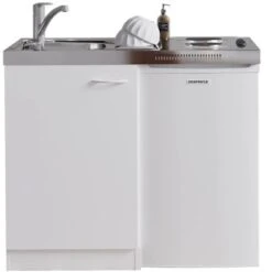 Respekta Miniküche Pantry 100S 100 Cm Weiß 15 Respekta Miniküche Pantry 100S 100 Cm Weiß -KüchenTraum 7143852 4384 5