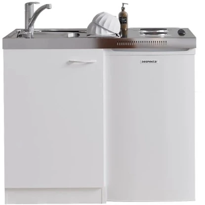 Respekta Miniküche Pantry 100S 100 Cm Weiß 7 Respekta Miniküche Pantry 100S 100 Cm Weiß – Bild 5