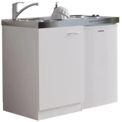 Respekta Miniküche Pantry 100S 100 Cm Weiß 16 Respekta Miniküche Pantry 100S 100 Cm Weiß -KüchenTraum 7143852 4384 6