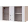 Flex-Well Exclusiv Glas-Hängeschrank Abaco 100 Cm Perlmutt -KüchenTraum 7361843 4051 hg100 abaco