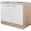 Flex-Well Exclusiv Spülenunterschrank Abaco 100 Cm Perlmutt Glänzend-Akazie 1 Flex-Well Exclusiv Spülenunterschrank Abaco 100 Cm Perlmutt Glänzend-Akazie -KüchenTraum 7363732 4051 dspu100 abaco