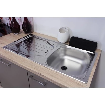 Flex-Well Küchenzeile Arizona 300 Cm Quarz Cubanit-San Remo Eiche 9 Flex-Well Küchenzeile Arizona 300 Cm Quarz Cubanit-San Remo Eiche – Bild 7