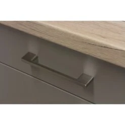 Flex-Well Küchenzeile Arizona 210 Cm Quarz Cubanit-San Remo Eiche -KüchenTraum 7495922 4464 grifffront