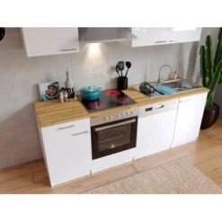 Respekta Küchenzeile KB220WWC 220 Cm Weiß 19 Respekta Küchenzeile KB220WWC 220 Cm Weiß -KüchenTraum 7536 4384 neu KB220WWCG 03