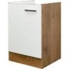 Flex-Well Exclusiv Spülenunterschrank Vintea 50cm Ohne Arbeitsplatte Magnolie M. -KüchenTraum 756424 4051 SPU50Vintea K