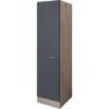Flex-Well Exclusiv Geschirrschrank Morena 50 Cm Basaltgrau Matt - San Remo Eiche -KüchenTraum 756468 4051 ge 50morena