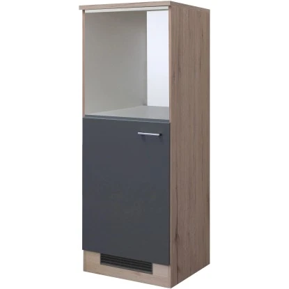 Flex-Well Exclusiv Demi-Geräteumbauschrank Morena 60cm Basaltgrau Matt-San Remo 3 Flex-Well Exclusiv Demi-Geräteumbauschrank Morena 60cm Basaltgrau Matt-San Remo