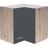 Flex-Well Exclusiv Eck-Oberschrank Morena 60 X 60 Cm Basaltgrau Matt - San Remo 1 Flex-Well Exclusiv Eck-Oberschrank Morena 60 X 60 Cm Basaltgrau Matt - San Remo -KüchenTraum 756494 4051 he60morena