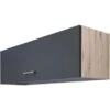 Flex-Well Exclusiv Kurz-Oberschrank Morean 100x32 Cm Basaltgrau Matt - San Remo -KüchenTraum 756499 4051 khw100morena