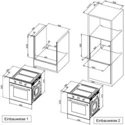 Respekta Backofen-Hauben Set EBDH-SET44090BS 90 Cm Black Steel 18 Respekta Backofen-Hauben Set EBDH-SET44090BS 90 Cm Black Steel -KüchenTraum 75 4384 DIGI8BLACKSTEEL 05