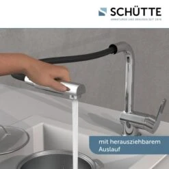 Schütte Spültischarmatur Mit Herausziehbarem Auslauf London Chrom 26 Schütte Spültischarmatur Mit Herausziehbarem Auslauf London Chrom -KüchenTraum 7661655 2759 13