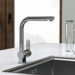 Schütte Spültischarmatur Mit Herausziehbarem Auslauf London Chrom 17 Schütte Spültischarmatur Mit Herausziehbarem Auslauf London Chrom -KüchenTraum 7661655 2759 4