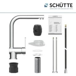 Schütte Spültischarmatur Mit Herausziehbarem Auslauf London Chrom 20 Schütte Spültischarmatur Mit Herausziehbarem Auslauf London Chrom -KüchenTraum 7661655 2759 7