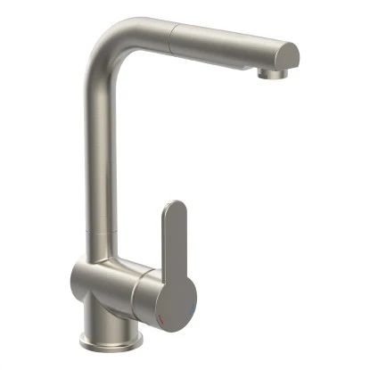 Schütte Spültischarmatur Mit Herausziehbarem Auslauf London Edelstahloptik 3 Schütte Spültischarmatur Mit Herausziehbarem Auslauf London Edelstahloptik