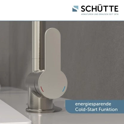 Schütte Spültischarmatur Mit Herausziehbarem Auslauf London Edelstahloptik 14 Schütte Spültischarmatur Mit Herausziehbarem Auslauf London Edelstahloptik – Bild 12