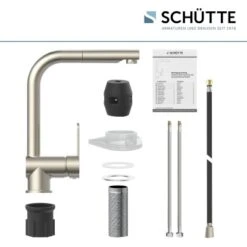 Schütte Spültischarmatur Mit Herausziehbarem Auslauf London Edelstahloptik 21 Schütte Spültischarmatur Mit Herausziehbarem Auslauf London Edelstahloptik -KüchenTraum 7661846 2759 7