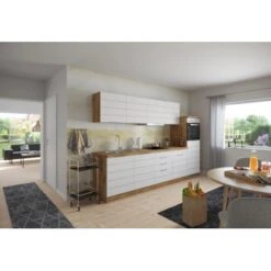 Held Möbel Küchenzeile 300 Cm Matt Weiß-Wotaneiche Ohne E-Geräte 15 Held Möbel Küchenzeile 300 Cm Matt Weiß-Wotaneiche Ohne E-Geräte -KüchenTraum 7 11016600 1019.6291 3b 14