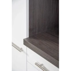 Respekta Premium Küchenzeile 270 Cm Grau Hochglanz-Eiche Grau -KüchenTraum 8284 RP270EGC Kchenzeile 3