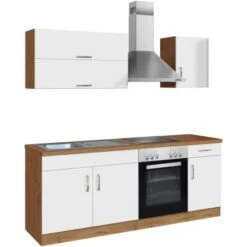 Held Möbel Küchenzeile Sorrento 210 Cm Weiß-Wotaneiche 21 Held Möbel Küchenzeile Sorrento 210 Cm Weiß-Wotaneiche -KüchenTraum 853273 11016600 2